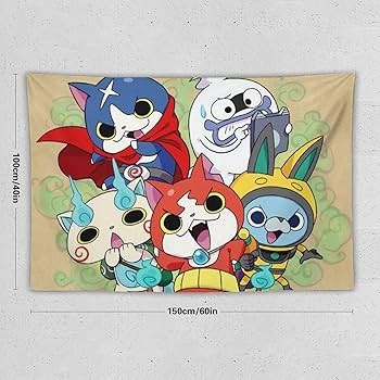 Amazon.co.jp: 妖怪ウォッチ71 タペストリー 絵画 ポスター 写真