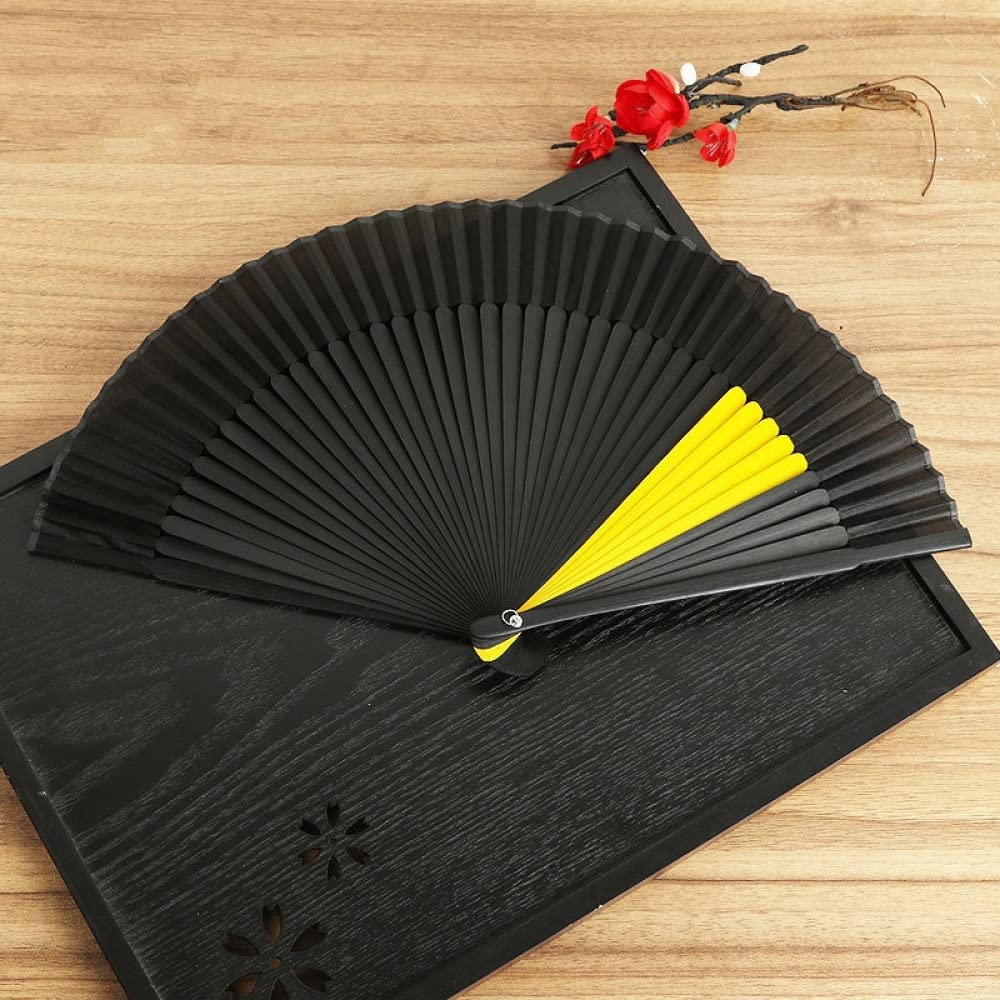 Éventail Hanfu pour danse et performance artistique pliable pour femmes