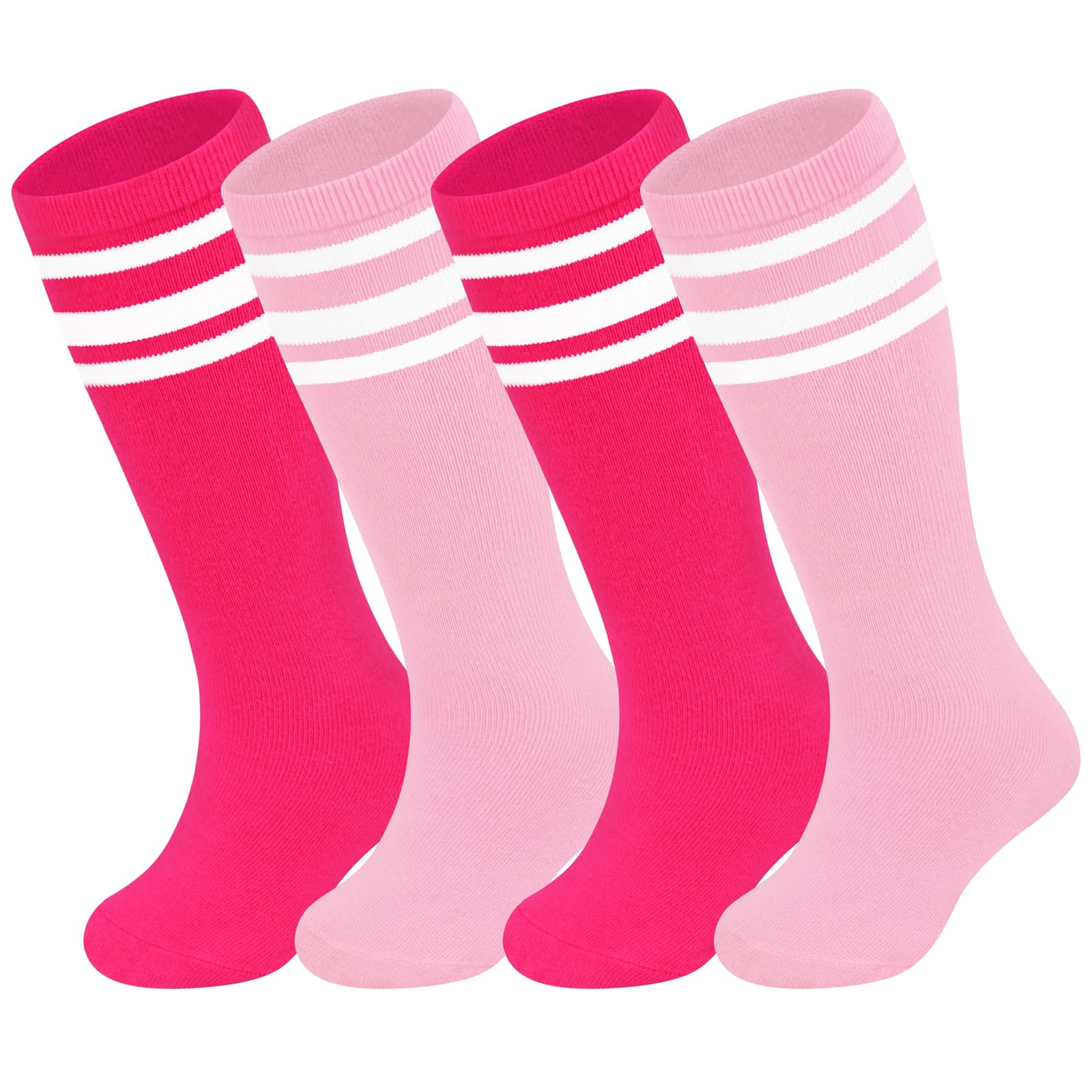 Sarfel Youth Toddler Soccer Socks Kids Baseball Socks Youth Boys Girls Knee High Softball Football Accessories Tube Cotton