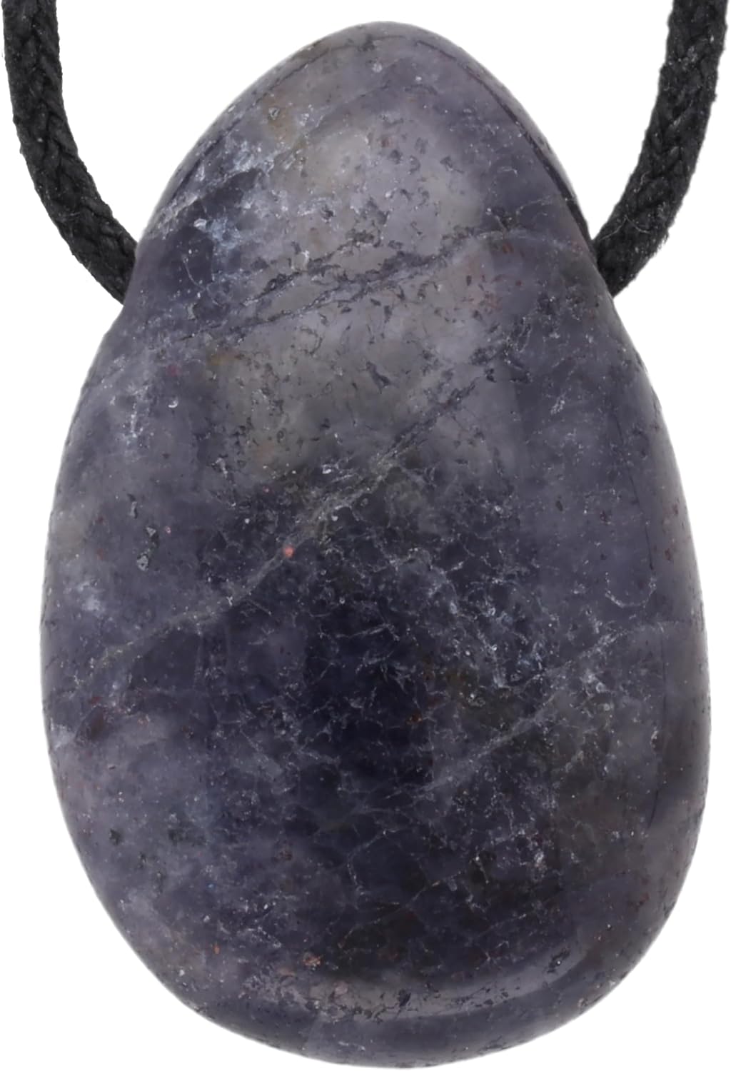 Ciondolo a goccia in calcite di cobalto naturale: pietra