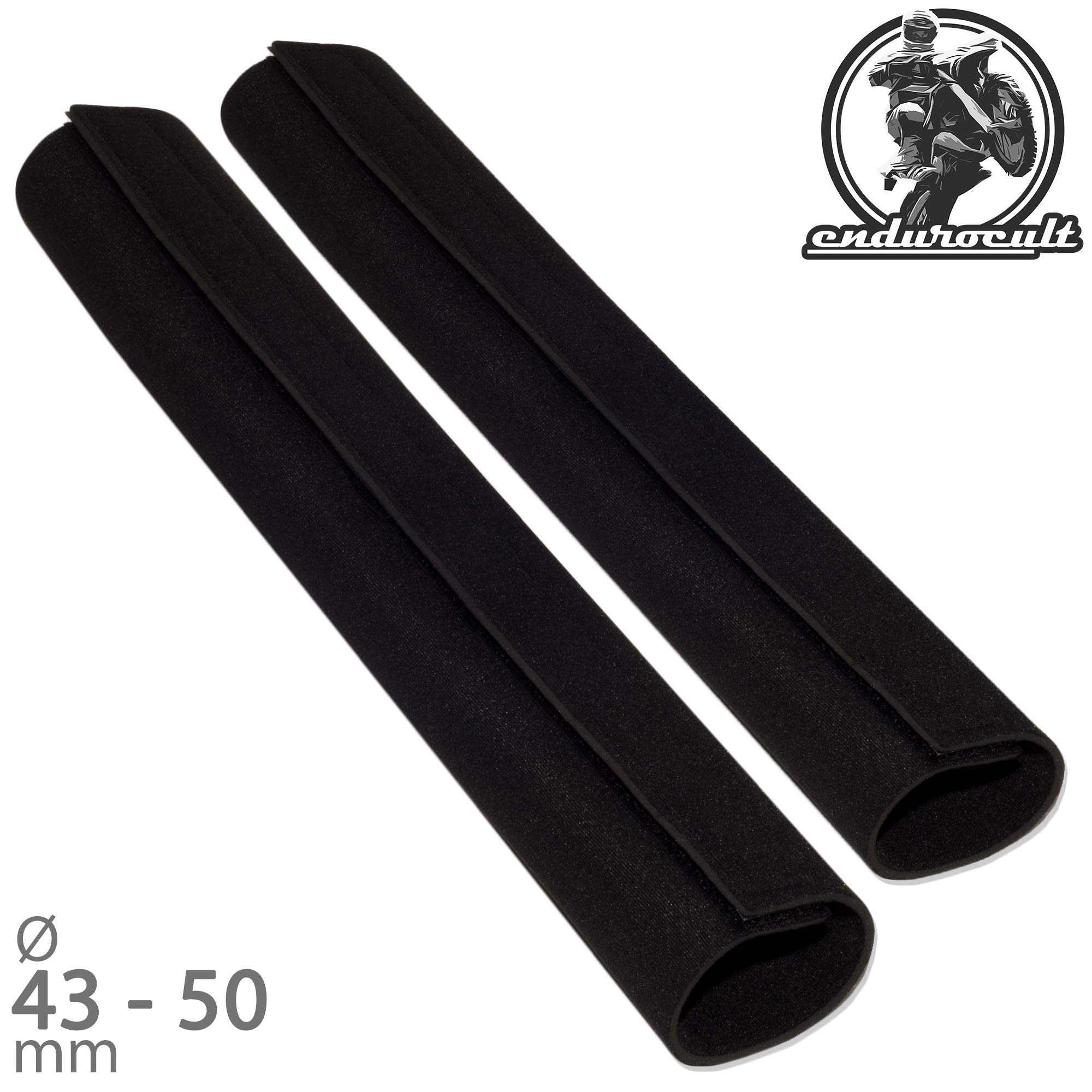 Protezioni forcella in neoprene con chiusura a strappo lunghezza 43-50 mm