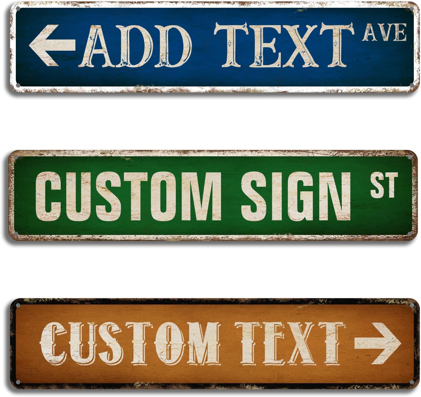 Personalized Street Signs Street Signs Customized Custom Street Signs Metal