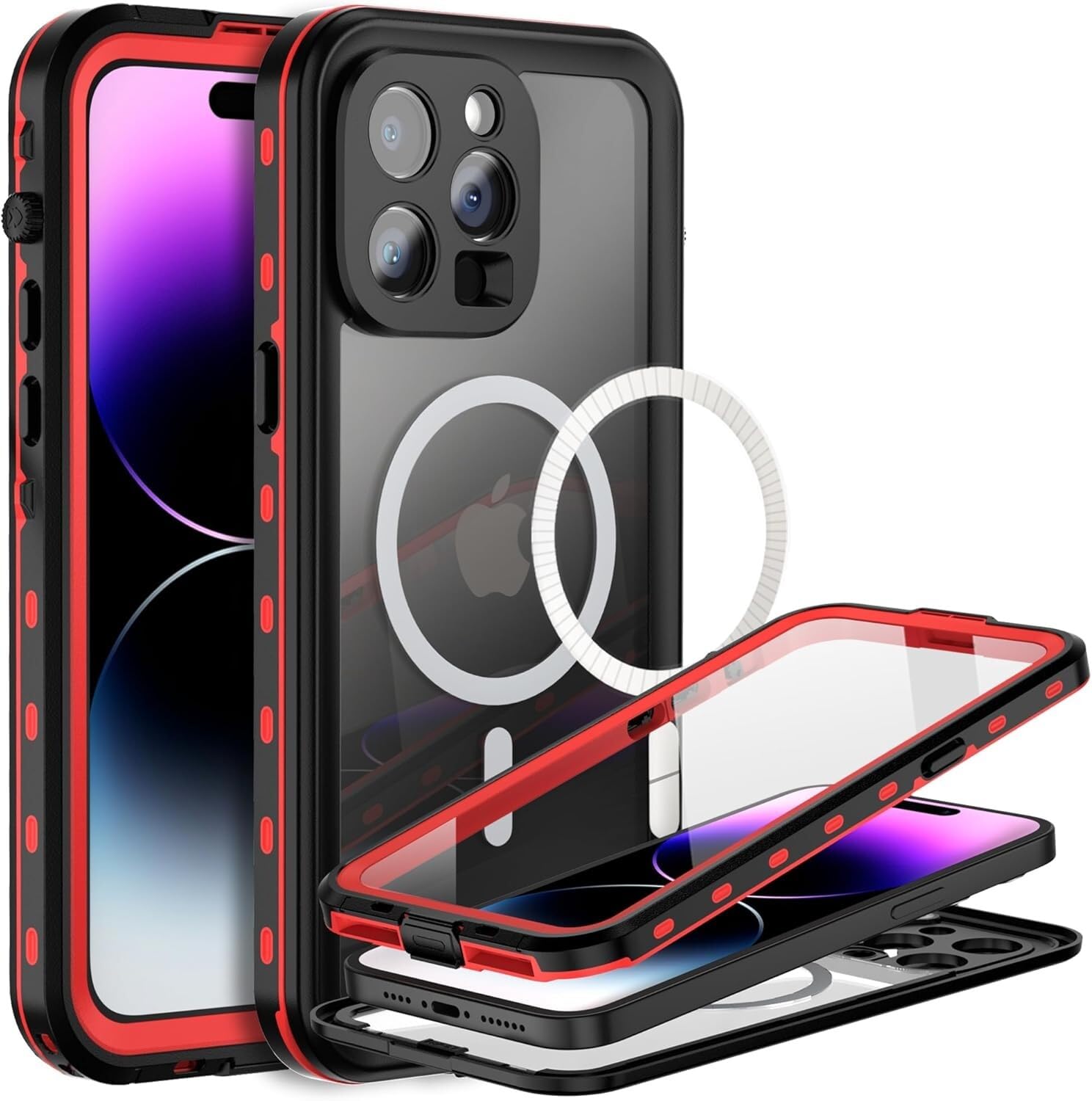Coque iPhone 14 Pro Max antichoc silicone rigide évite les fissures - 7
