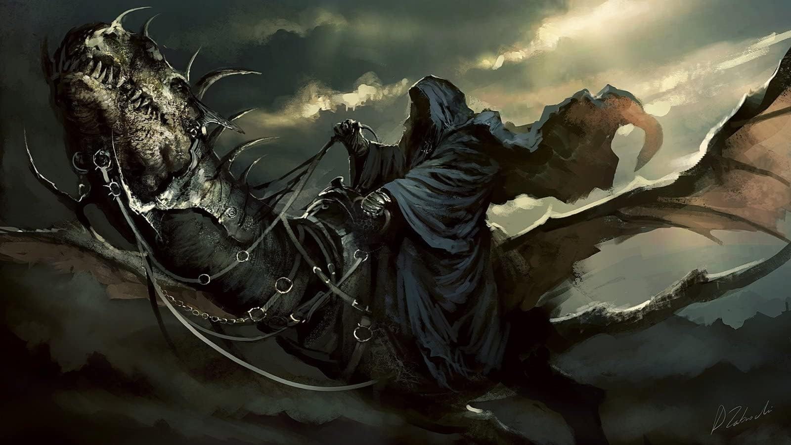 GUANGFAN Paint by Numbers The Lord of The Rings Movie Poster 2046 40 x 60 cm Painting Set with Canvas for Adults Children Painting Hand Painted Kit DIY Gift Decoration