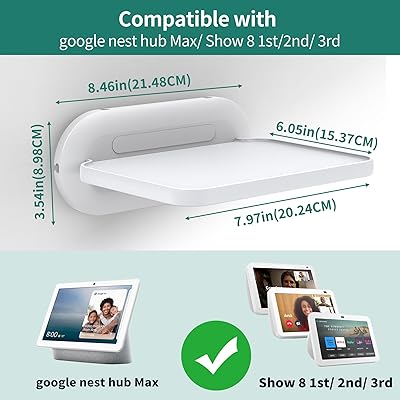 Google Nest Hub Max Wall Mount Nest Secure HomeMount Mount For Google Nest  Hub Wall Mount Guadeloupe Ubuy