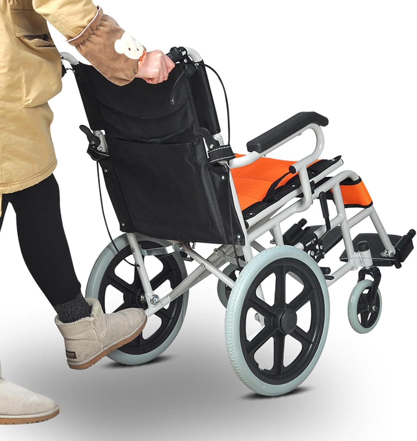 YLOVABLE 車いす 軽量 折り畳み 超軽量折り畳み車椅子 簡易