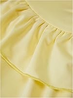 Vista 5 de SHENHE Conjunto de 2 piezas para mujer Y2k, minifalda fruncida con volantes y camiseta corta sin mangas