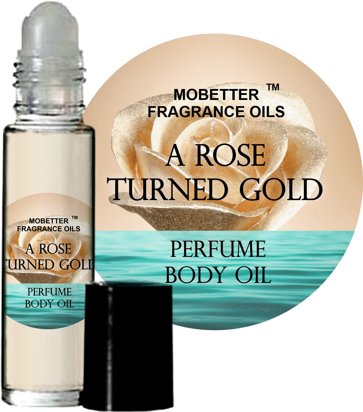 MOBETTER FRAGRANCE OILS A Rose Turned Gold Perfume Women