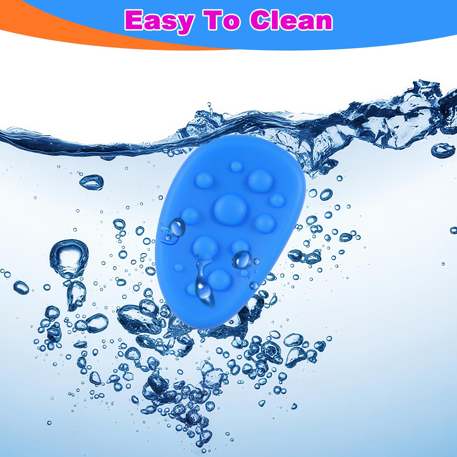 GTNCE 12 Pcs Sensory Stone, Sensory Fidget Toys, Textured Worry Stones for Kids & Adults - Image 4