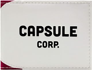 Dragon Ball Z Capsule Corp Portafoglio Bianca