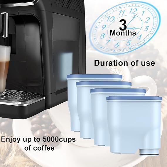 Philips Saeco AquaClean CA6903 Coffee Machine Filter 4 Pack - Improve your coffee experience with clean filtered water