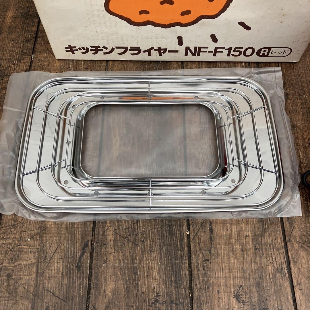 Amazon.co.jp: ナショナル キッチンフライヤー NF-F150 レッド フライ