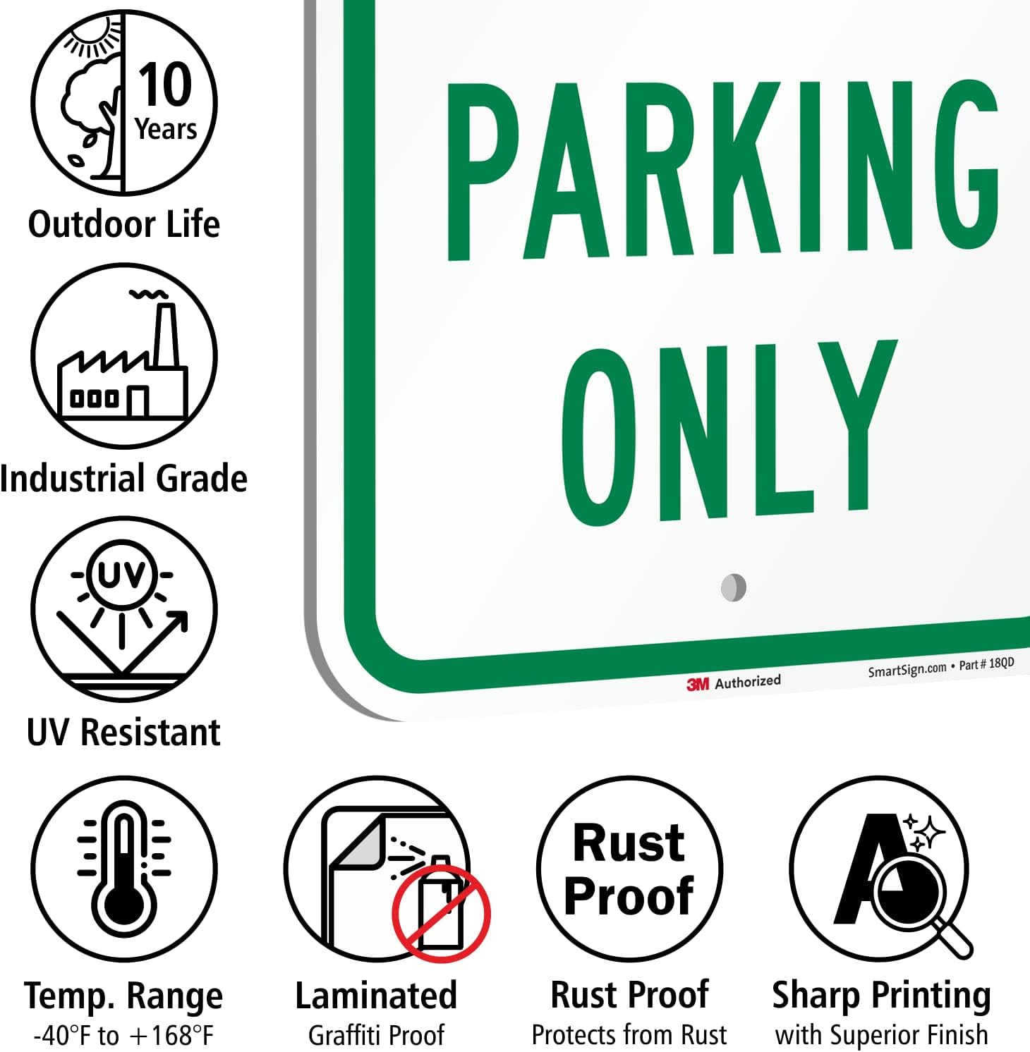 Best Parking​ Sign - SmartSign 