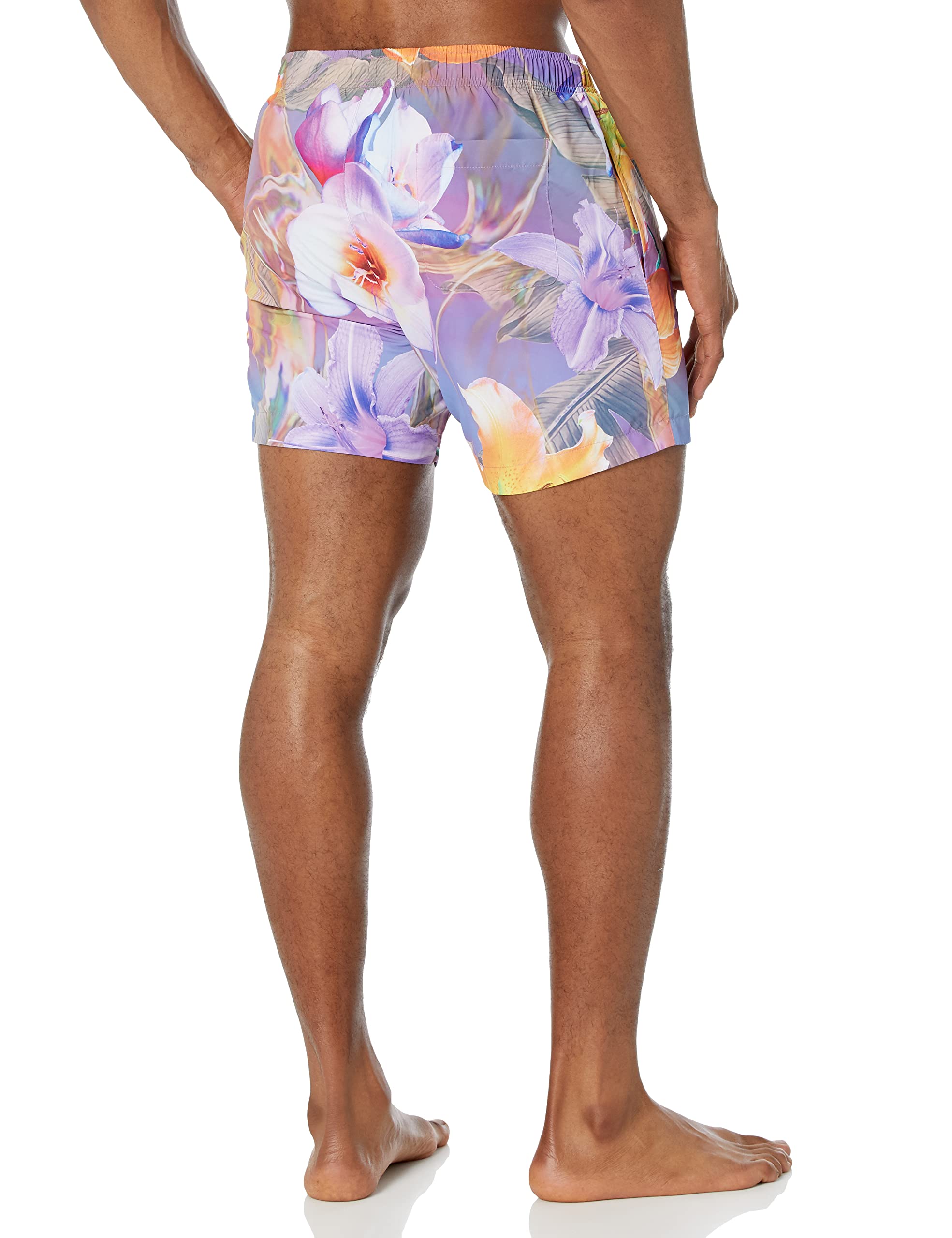 HUGO Tropical Design Swim Trunk