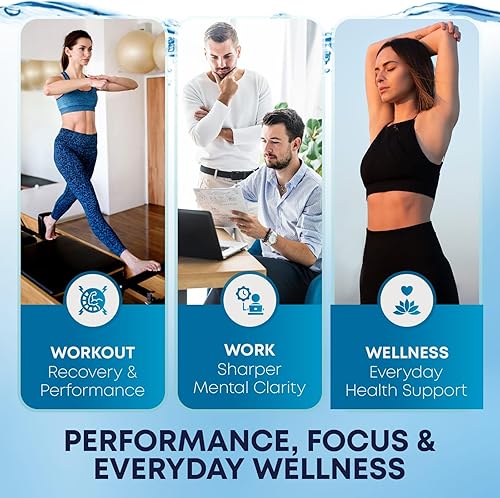 Miniatura 6 de Tabletas de agua de hidrógeno de 12 PPM Tabletas moleculares de H con magnesio Soporte antioxidante probado en laboratorio para energía, salud