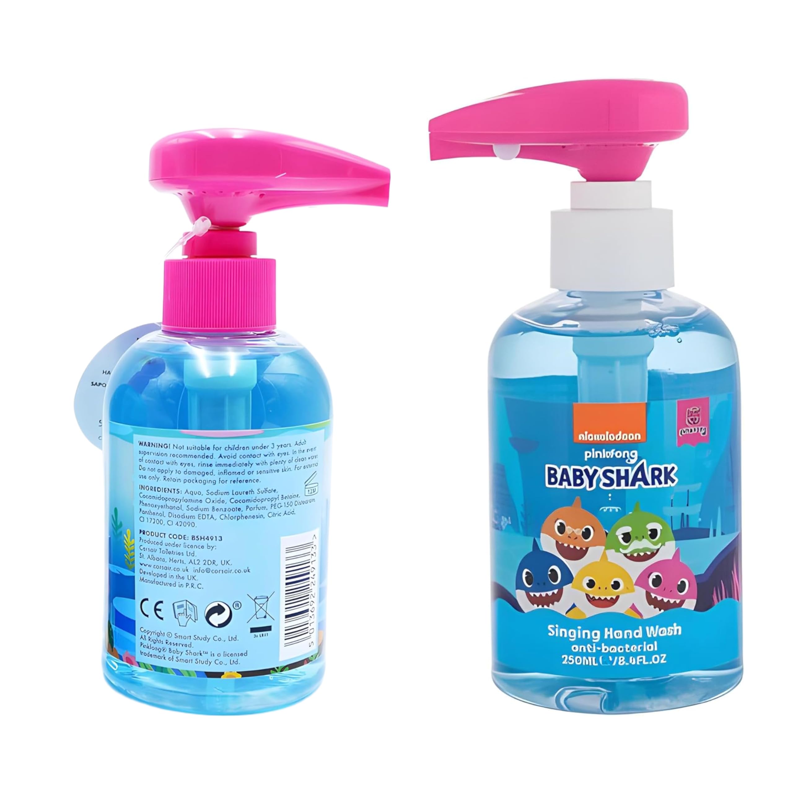 Pinkfong Baby Shark Singing Hand Wash Liquid Soap 250ml