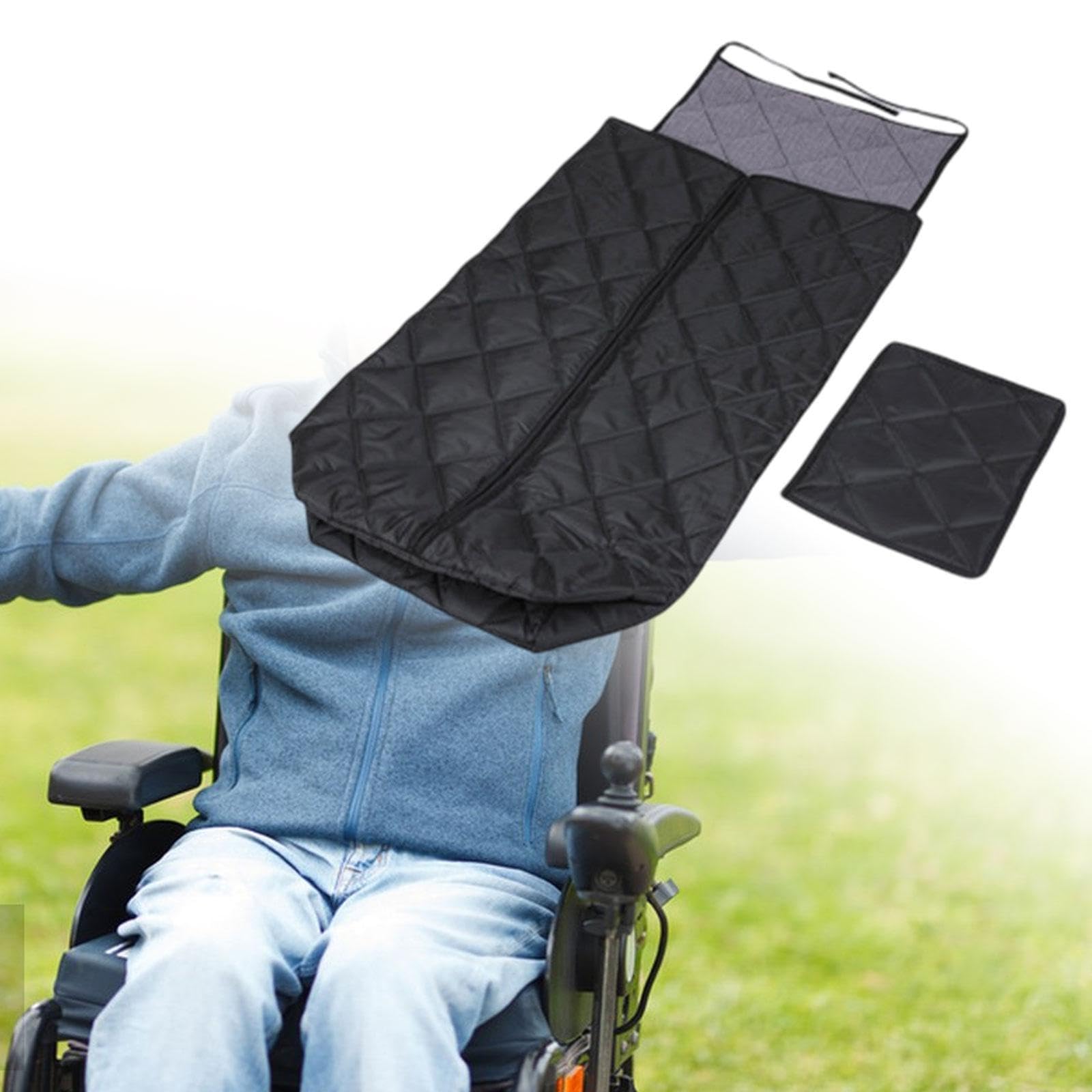ATORSE™ Heavyweight Wheel Chair Blanket Portable Present Winter Knee Cover For Elder Black|Health & Beauty | Medical, Mobility & Disability | Mobility/Walking Equipment | Other Mobility Equipment-image-35