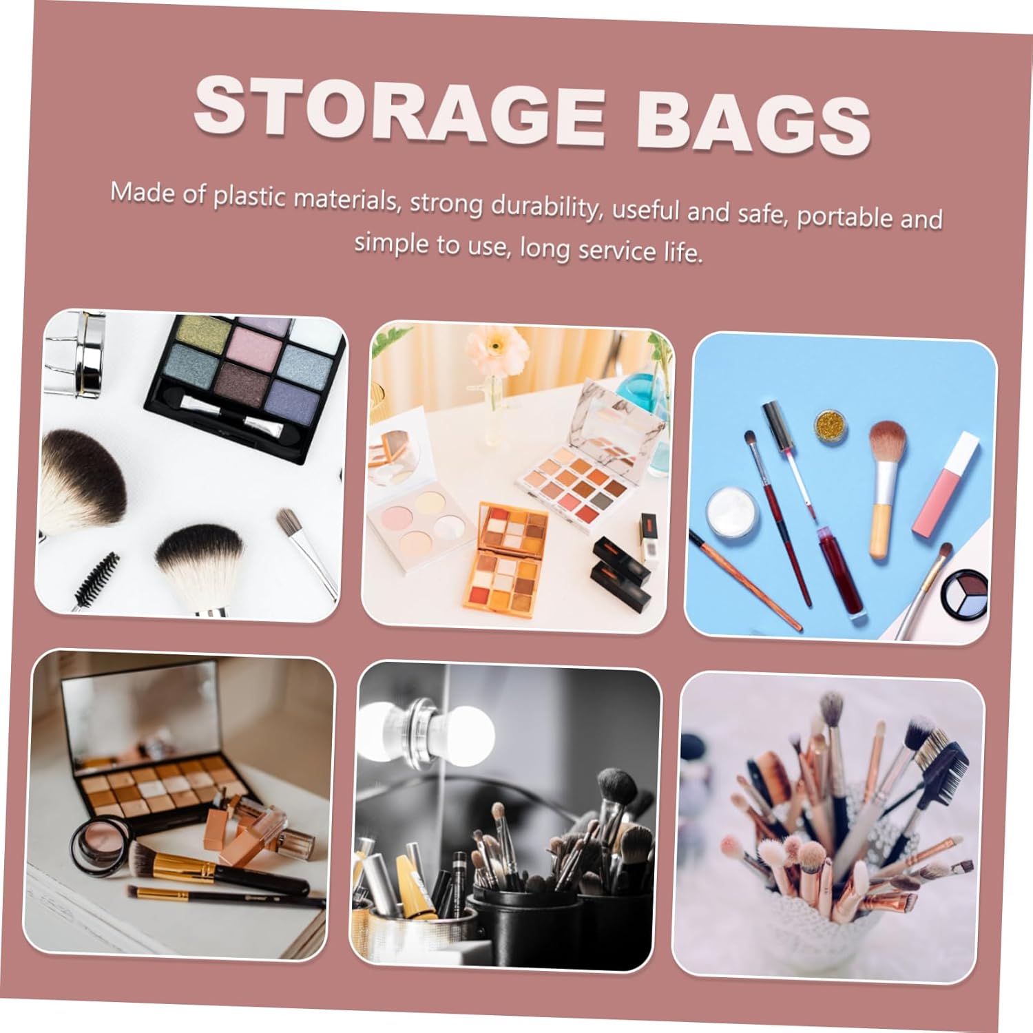 LIFKOME Portable Makeup Travel Case Small Suitcase Makeup Bag Organize Your Essentials