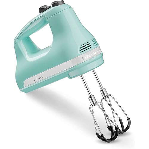 KitchenAid 6 Speed Hand Mixer with Flex Edge Beaters - KHM6118