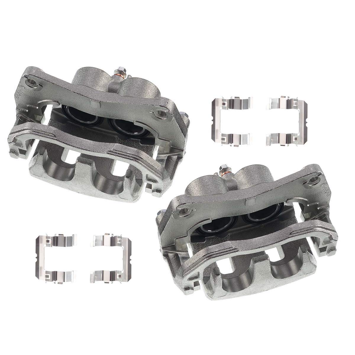 A-Premium Disc Brake Caliper Assembly with Bracket Compatible with Subaru B9 2006-2007 Forester 2014-2017 Outback Tribeca Legacy WRX 2015-2017 Front Left and Right 2-PC