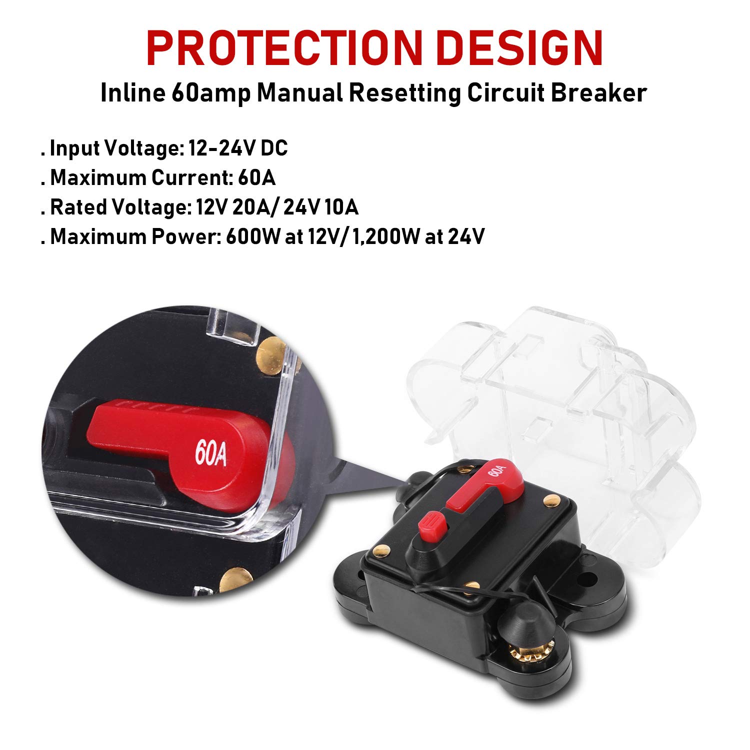 YCHOWTECH 8 Gang Switch Panel, Electronic Relay System Circuit Control