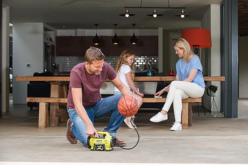 Miniatura 7 de Ryobi Compresor de batería R18I-0 18V ONE+ 10.34 Bar 150PSI (solo cuerpo)