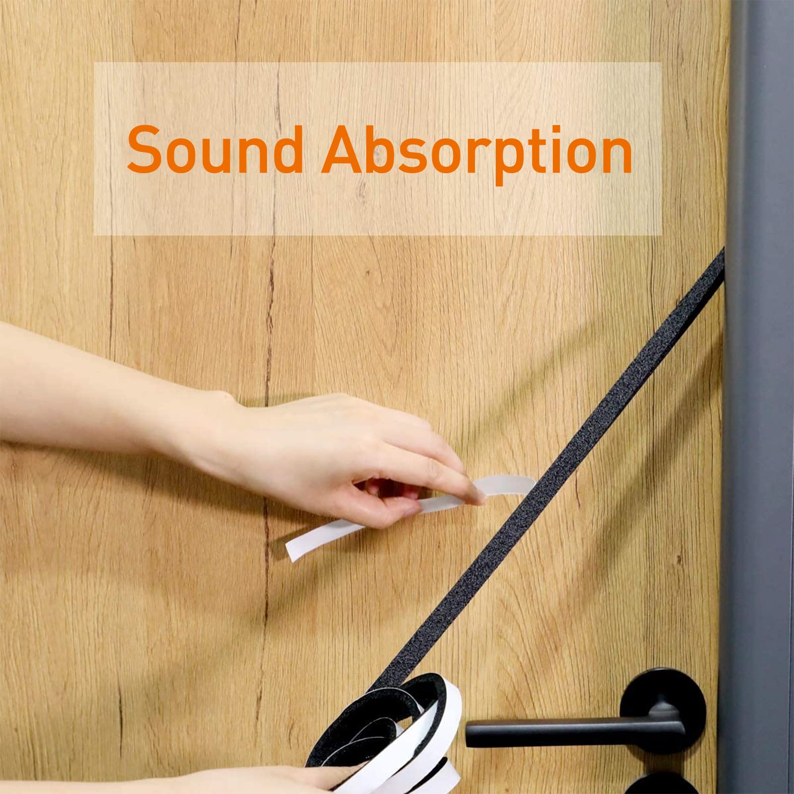 MAGZO Foam Weather Stripping 1 Inch Thick X 1 Inch Wide, Thick Window