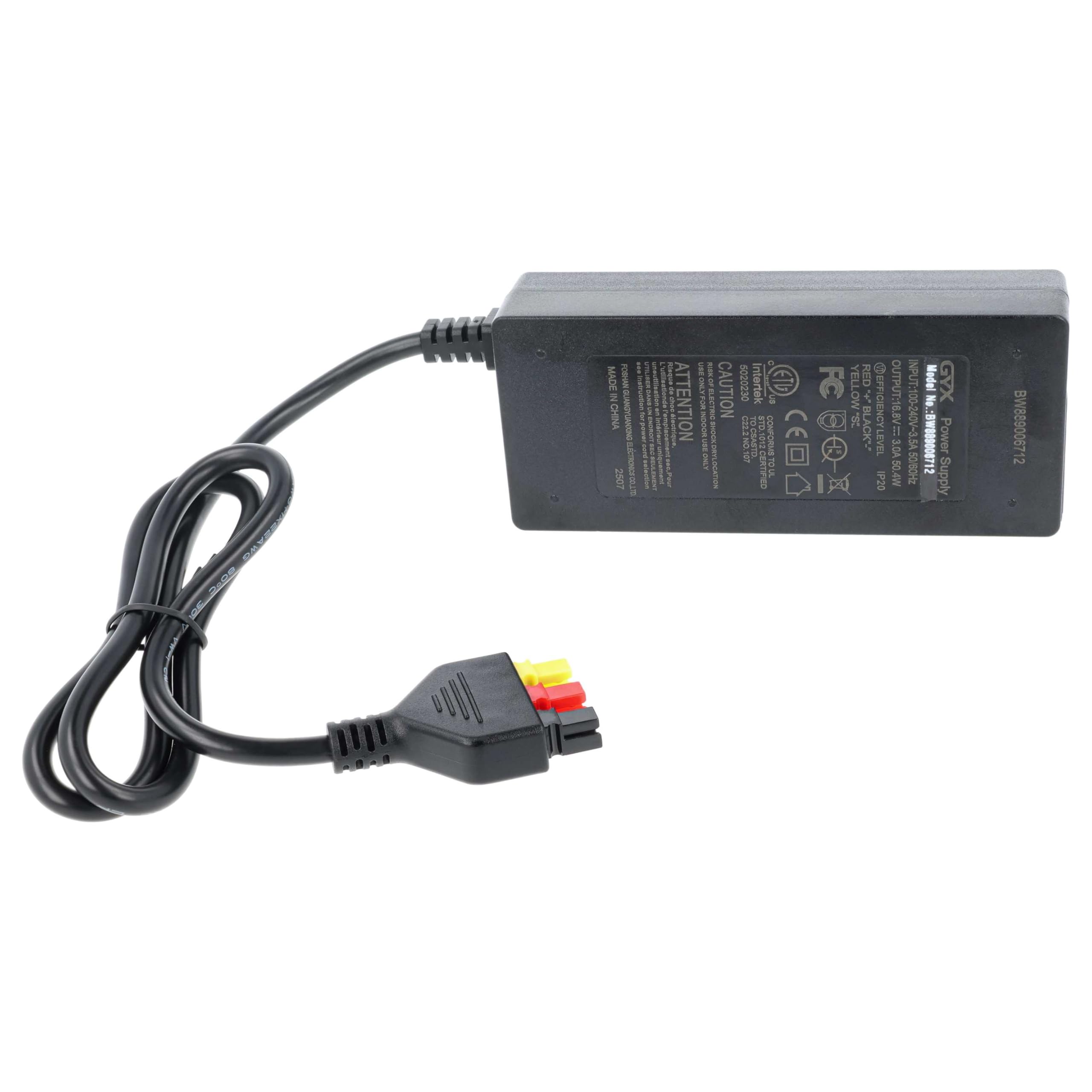 vhbw Cargador Compatible con Carrito de Golf Powakaddy FW5 FW3 FW7s FW7 PK3785 FW2 PK3583 C2 C2i 4S8P Trolley eléctrico