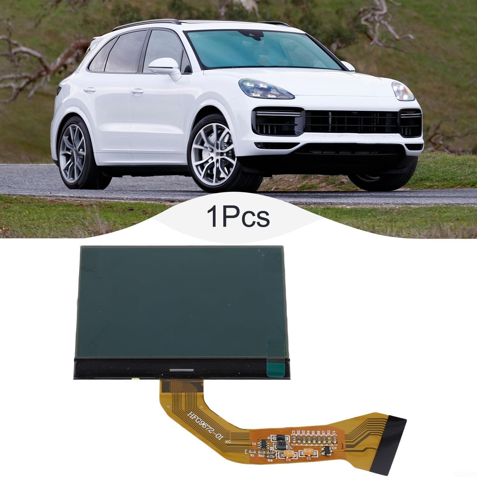 Vasiumic - Pantalla LCD para Touareg 2003-2009, para Cayenne 955 957 para GTS S 2003-2010, panel de cristal negro