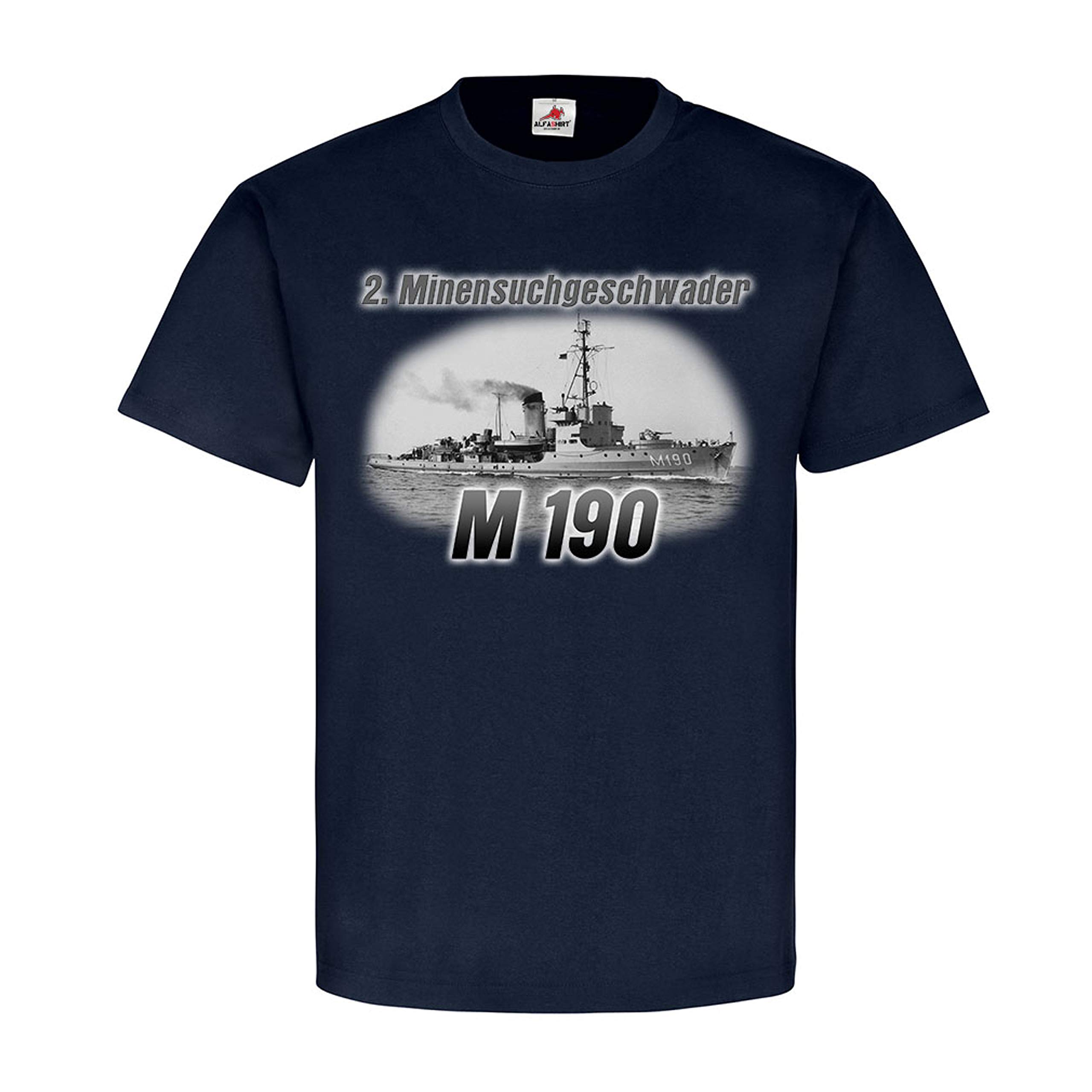 Bateau de recherche pour mines d'hippocampe Copytec M-190 bleu large - 3