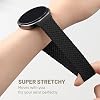 Correa Magnética de Nylon DaQin para Samsung Galaxy Watch 9 8 40mm 44mm 46mm | Correa Trenzada de Nylon Suave y Transpirable para Mujeres y Hombres, Elástica y Ajustable, Ideal para Uso Casual, Oficina, Ejercicio y Sueño 5