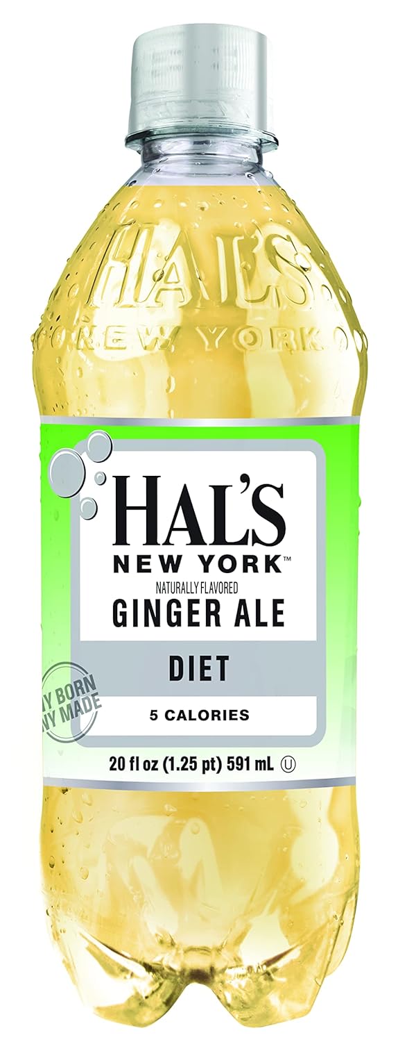 Hal's New York Diet Ginger Ale, Naturally Flavored from
