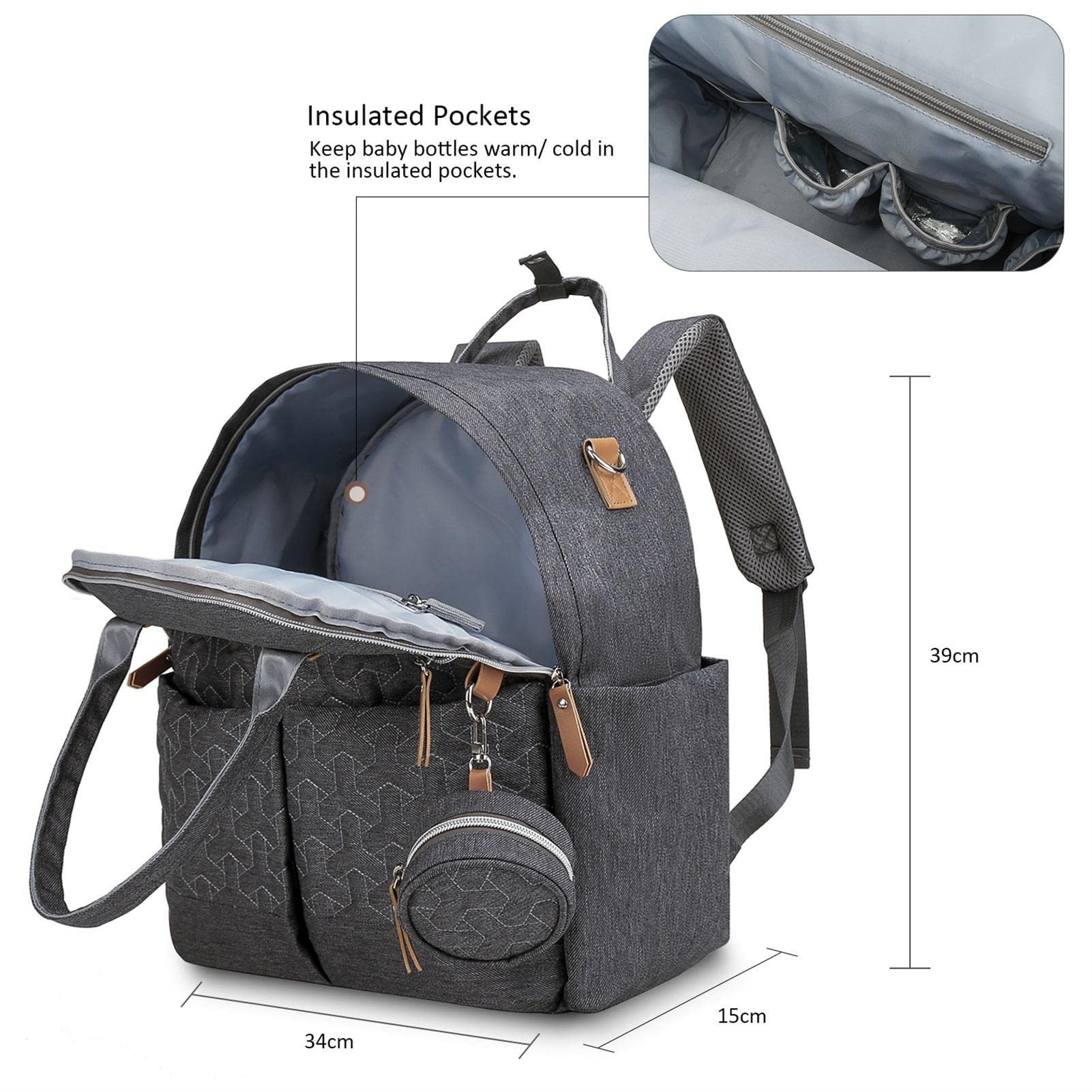 Pañales | Bolsa Viaje para Niños Gran Capacidad