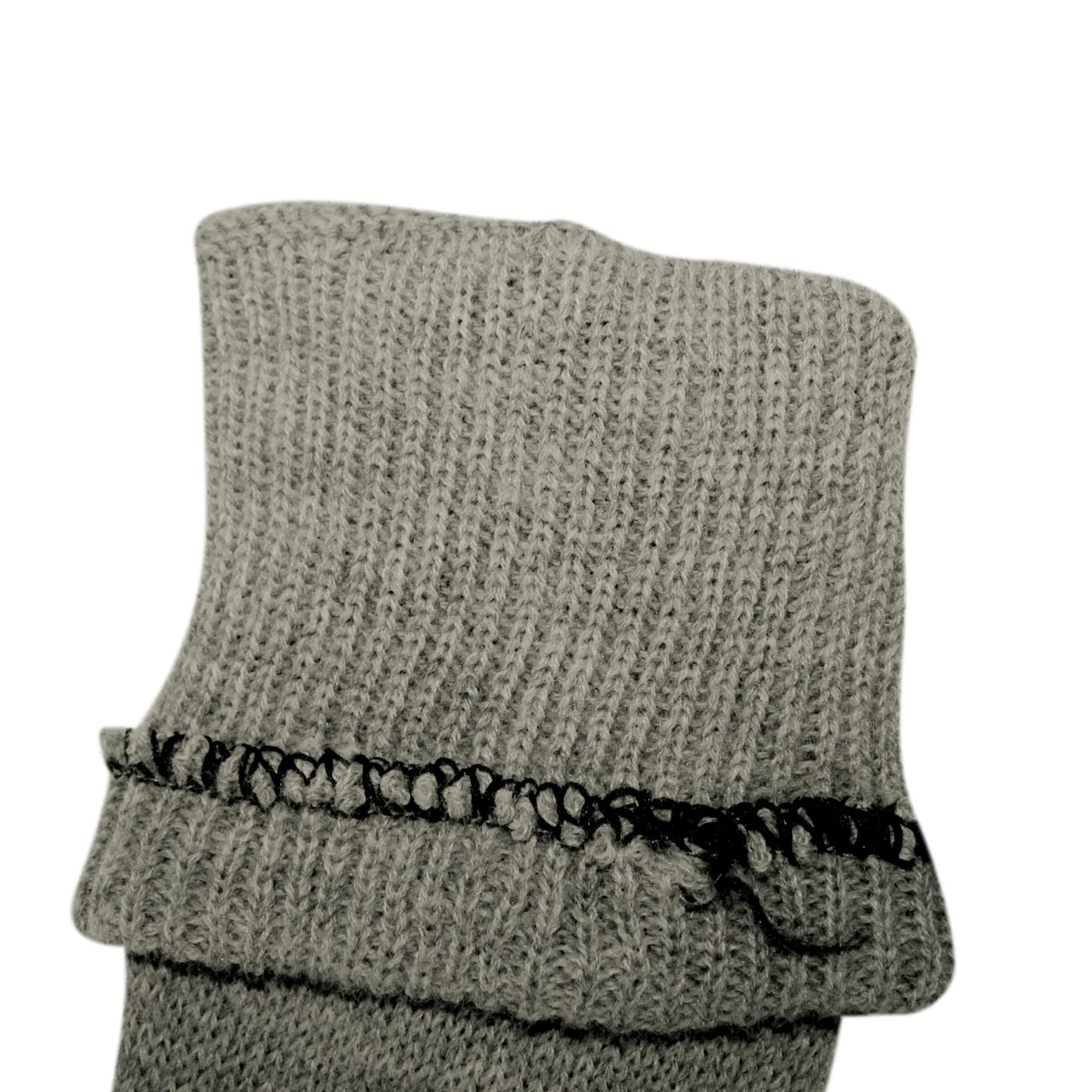 EKAN Women Winter Warm Long Leg Warmers Over Knee High Footless Socks 1 Pair (25 Inch Grey) - Image 4 thumbnail