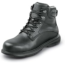 Mens 6 Black Omak MaxTRAX Soft Toe SRO Boot