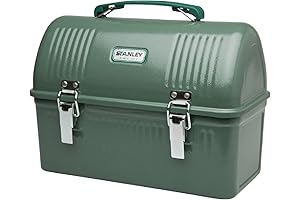 Stanley Classic Plastic Lunch Box - Large, Durable, Easy-to-Carry 10-Quart Lunchbox