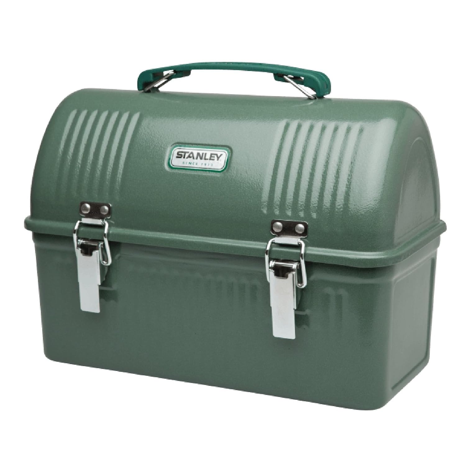 Stanley Classic Lunch Box 10 qt Vintage Metal Lunchbox Durable Meal Container with Handle and Latch Stores Food