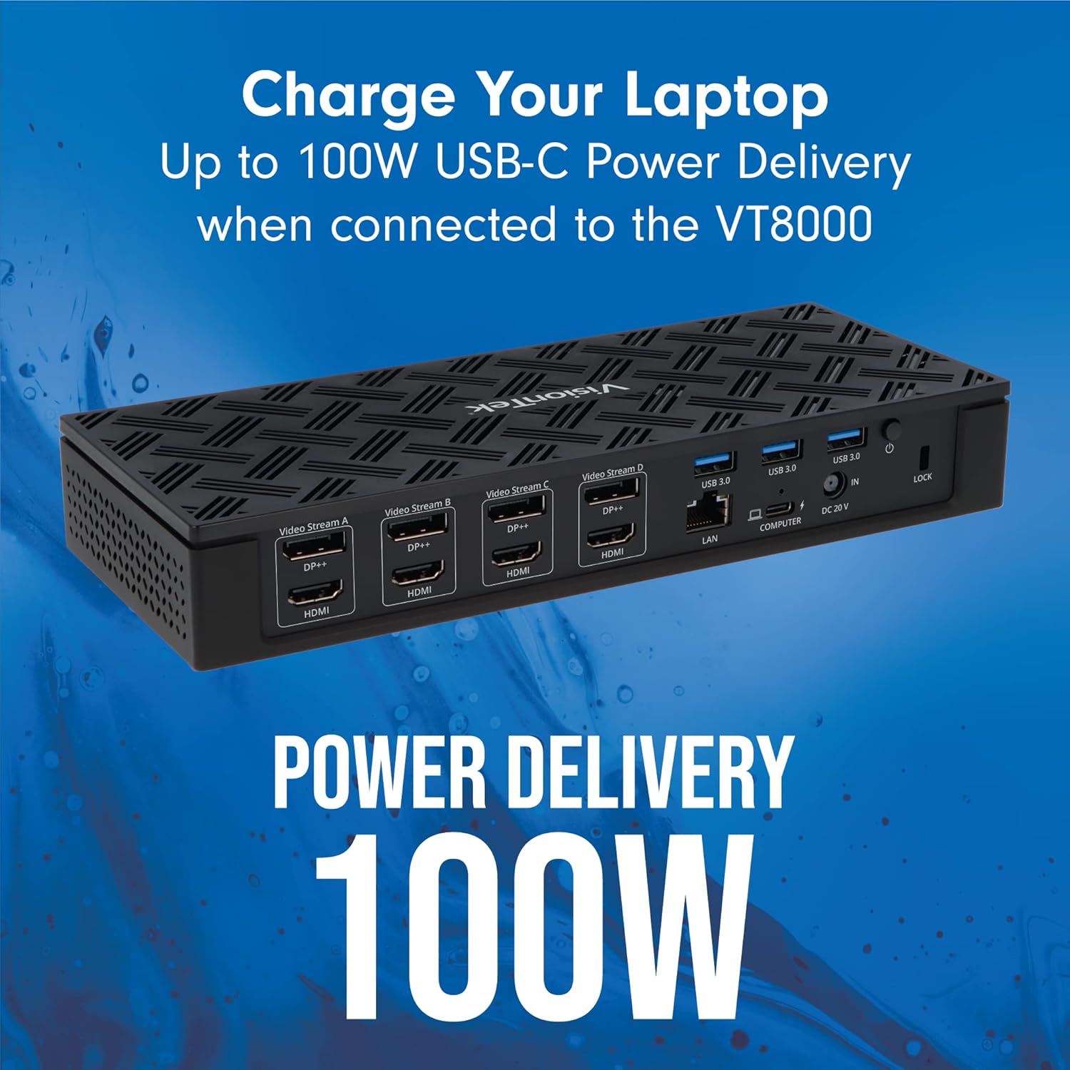 VisionTek VT8000 100W Power Delivery