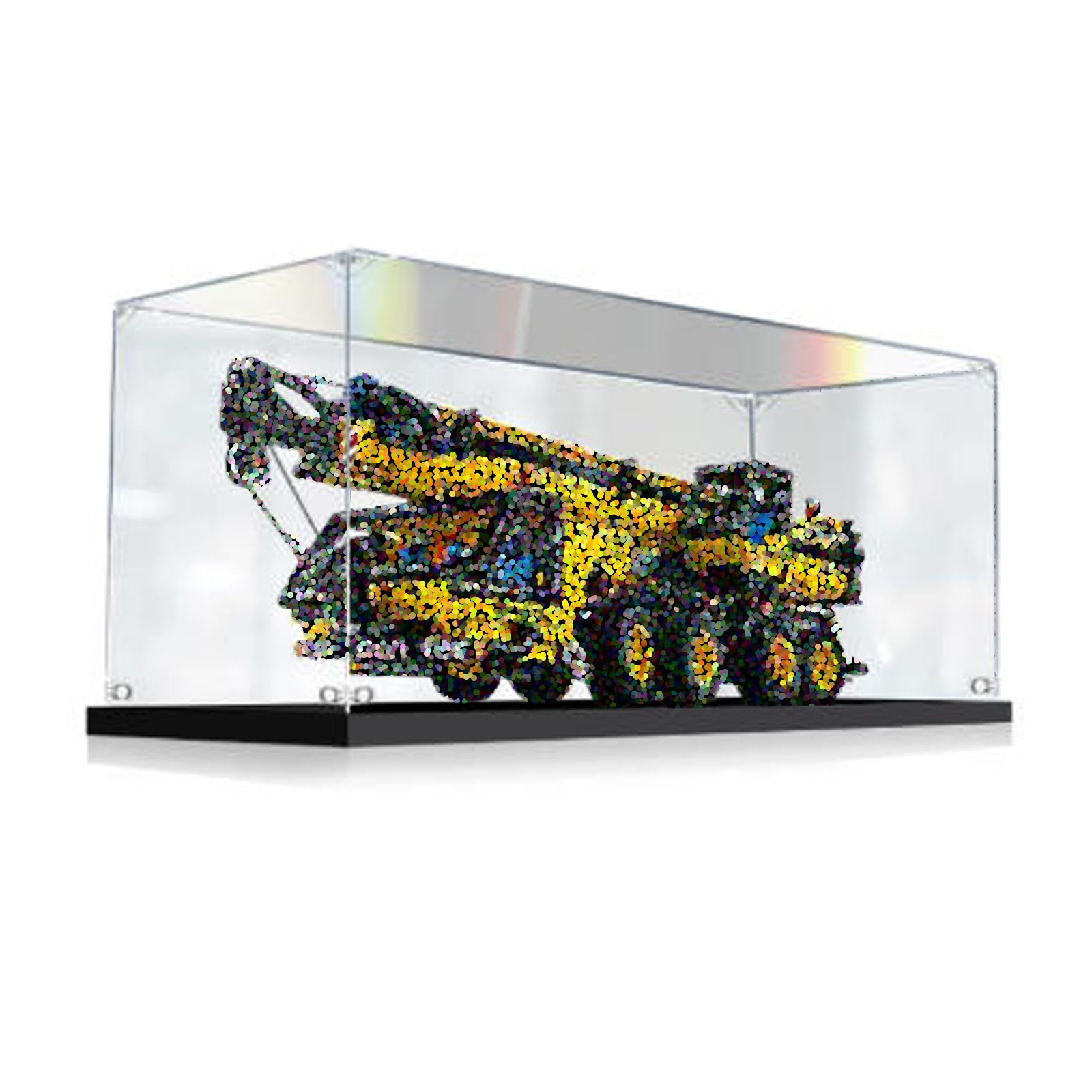 Clear Acrylic Display Case Only for Lego 42108 Mobile Crane (2mm)