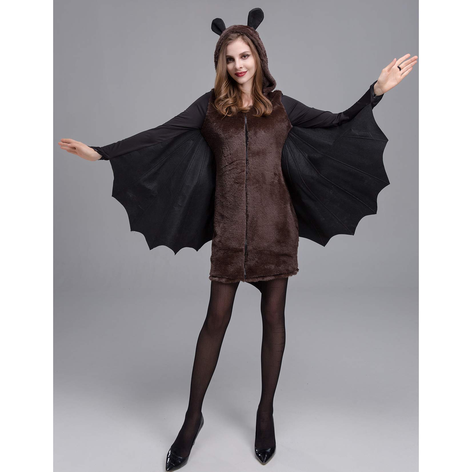 Amazon.co.jp: コウモリ 蝙蝠 着ぐるみ コスプレ 動物服 大きいサイズ