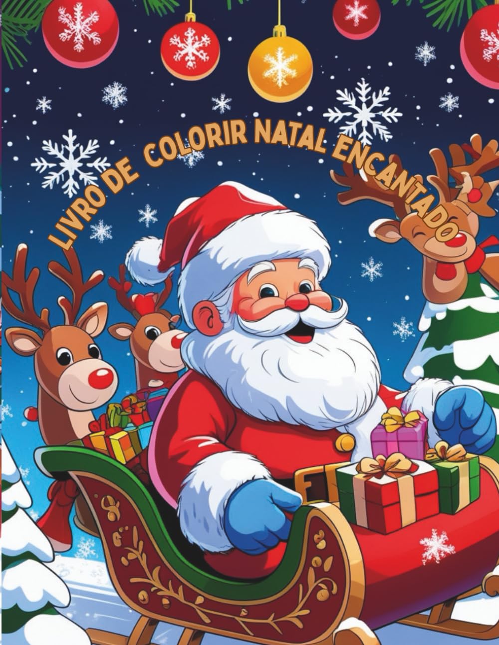 Livro de Colorir Natal Encantado