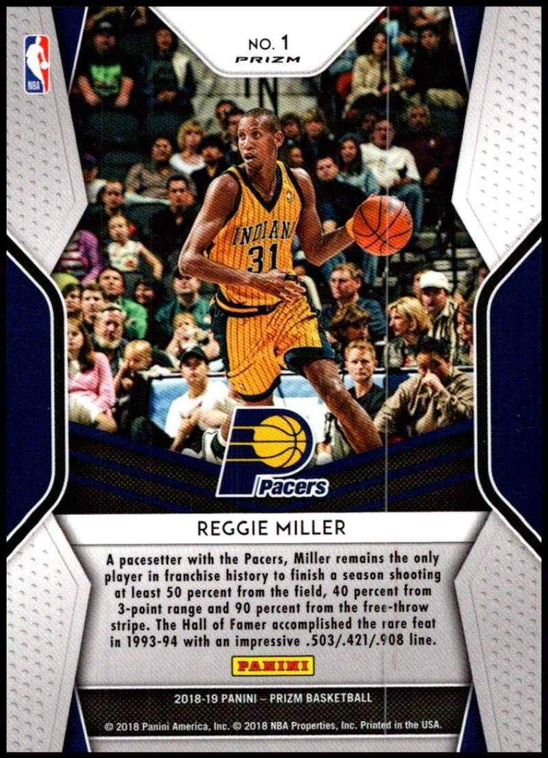 Amazon.com: 2018-19 Panini Prizm Dominance SILVER Refractor #1 