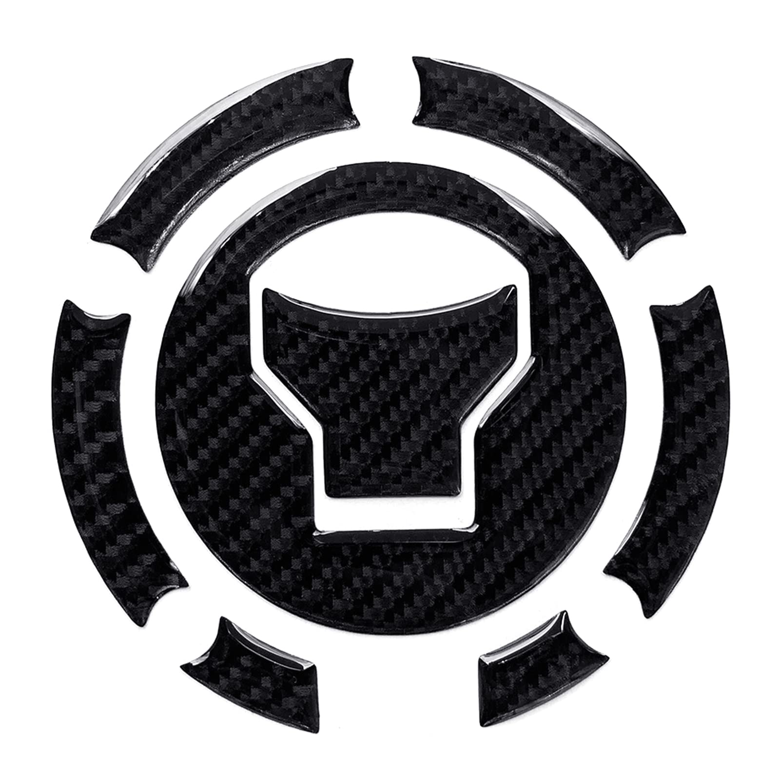 Carbon Fiber Look Motorcycle Sport Tank Protector Pad Sticker Fit for CB500X CB650F CM500 CB650R CBR650R Motorcycle Decals