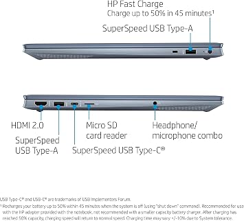 HP 2022 Pavilion 15.6inch FHD 1080P IPS Laptop, 8-Core AMD Ryzen 7-5700U(Up to 4.3GHz, Beat i7-1180G7), 16GB RAM, 512G NVMe SSD, Numpad, HDMI, WiFi, USB-A&C,Audio by B&O, Win11 Horizon Blue