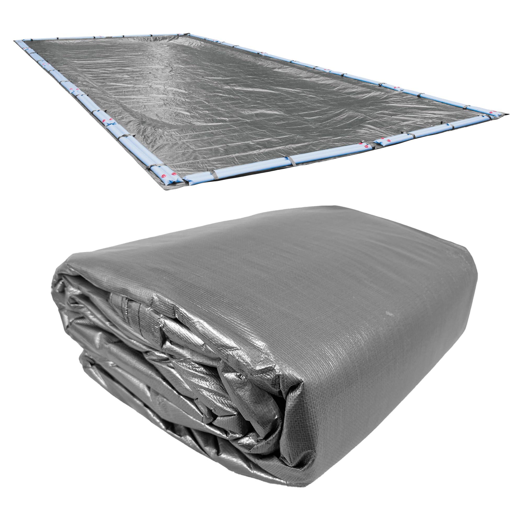 Pool Mate 332045R-PM Platinum Silver Winter Pool Cover for In-Ground Swimming Pools, 20 x 45-ft. In-Ground Pool-image-32