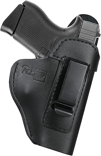 IWB - Funda de piel auténtica para Glock 194243X, Sig P365P320P220, Ruger LCPLC9SSecurity 9Max 9, Taurus G2G2CG3CGX4, Springfield HellcatXD, M&P