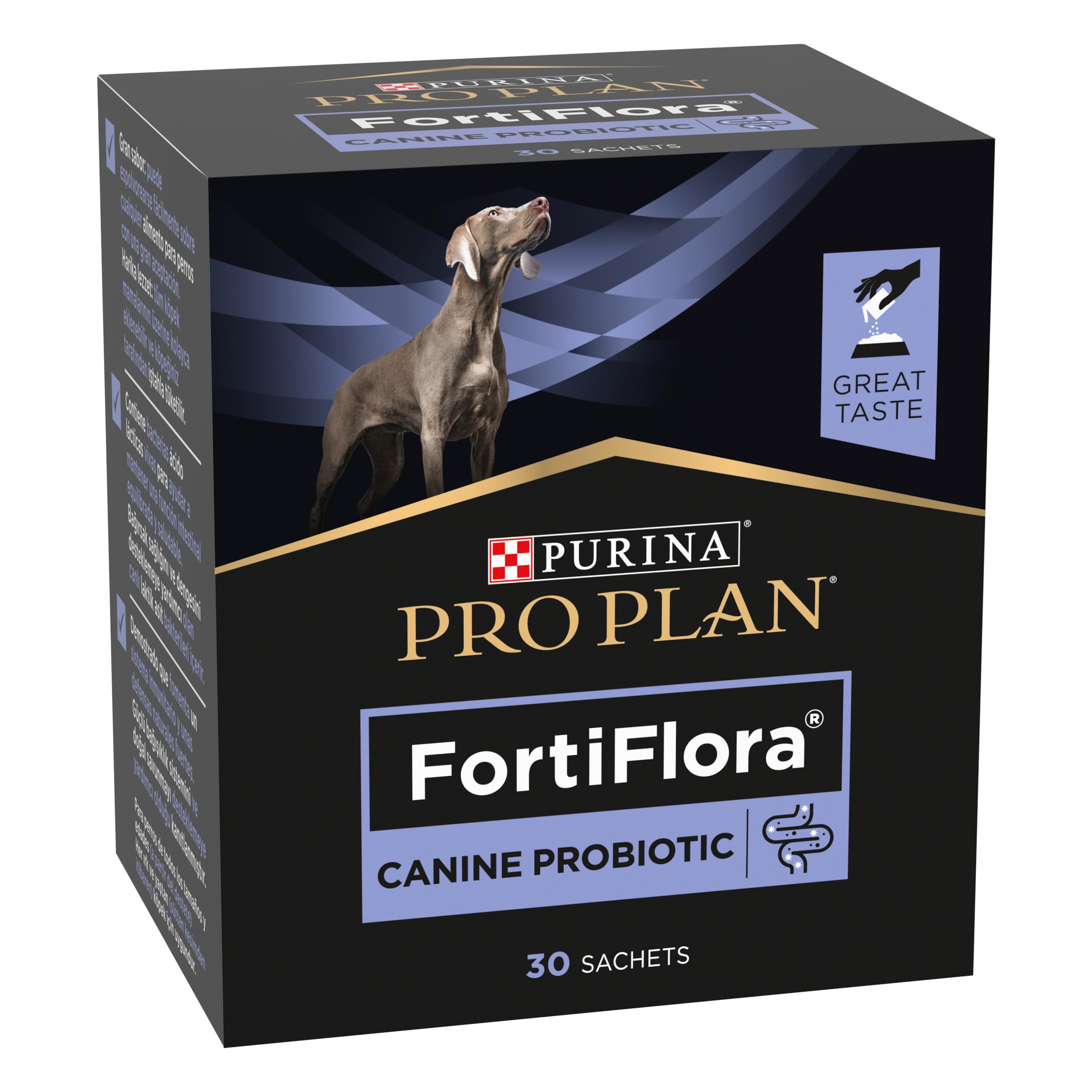PURINA PRO PLAN Canine FortiFlora - Supplément probiotique pour chien boite de 30 sachets