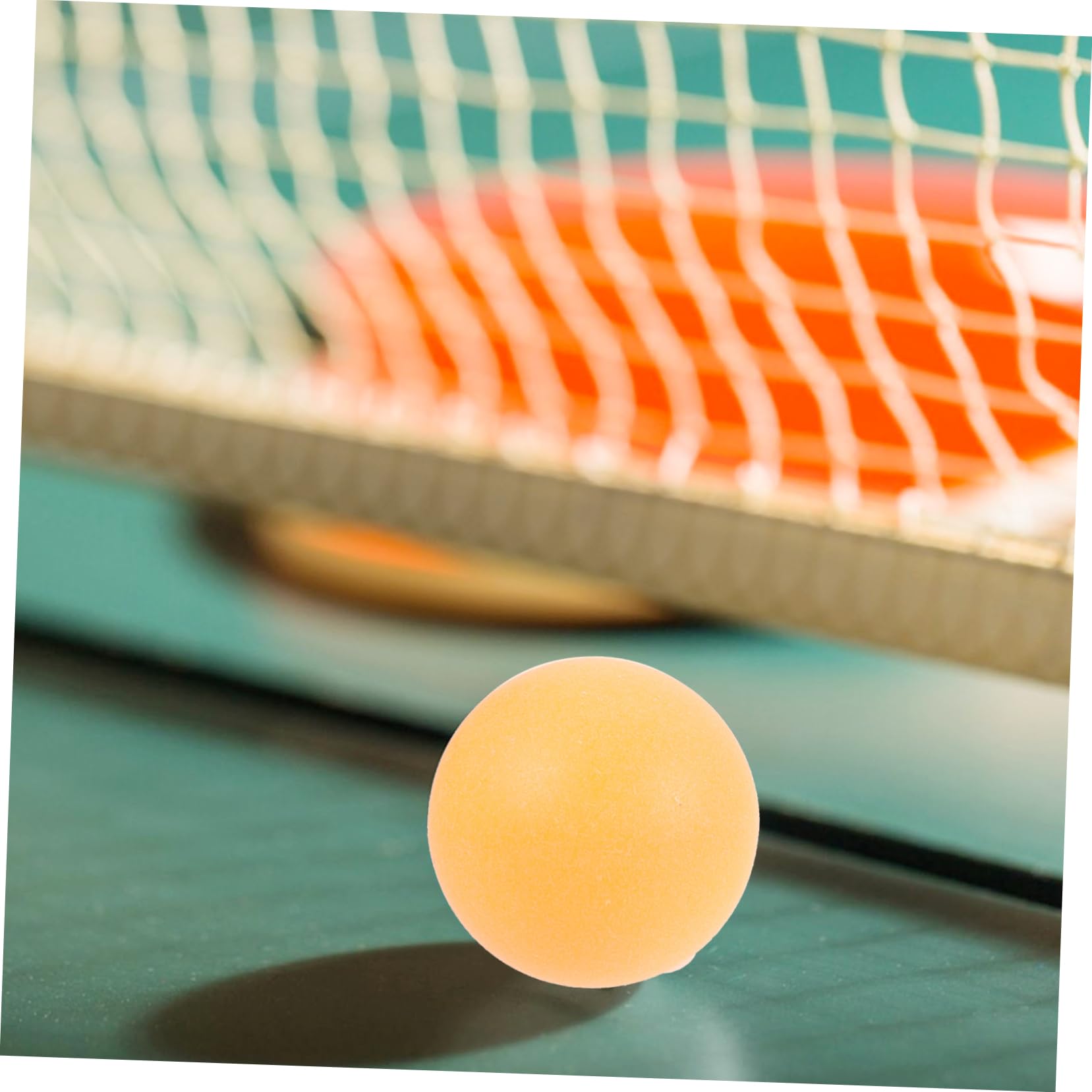 Abaodam Bola De Tenis De Mesa para Golpear Apestar De Práctica -Pong A Granel Bolas con Perforaciones De Entrenamiento De Interior Abdominales