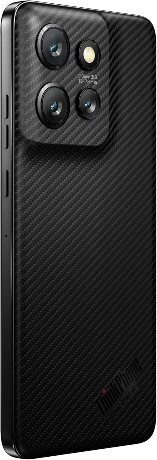 Motorola ThinkPhone 25 Dual-SIM 256GB ROM + 8GB RAM (GSM Only | No CDMA) Factory Unlocked 5G Smartphone (Carbon Black) - International Version