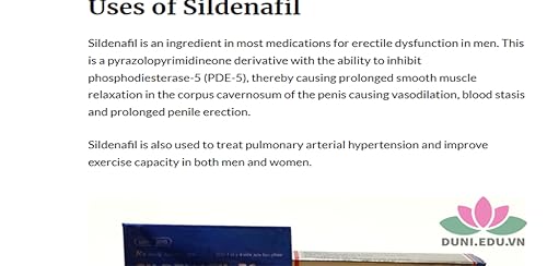 Sildenafil - Men's Companion